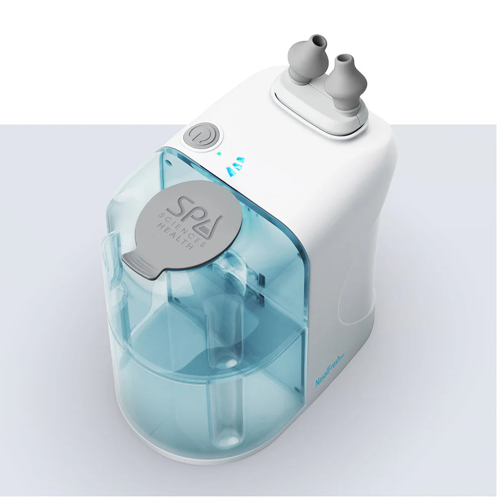 Nasal Irrigator With Powered Rinse & Suction